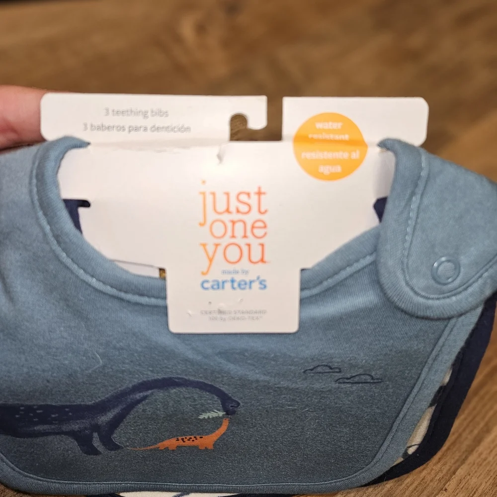 NWT Carter's, Just One You 3 Pack Bibs